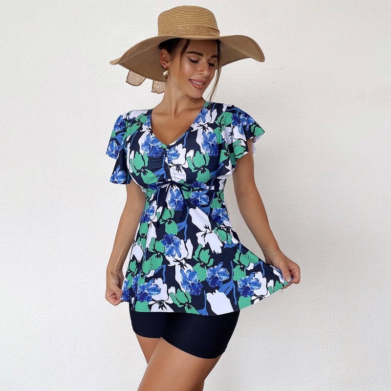 Hình thật- Đồ bơi cho mẹ/ đồ bơi cho người trung niên MS 07