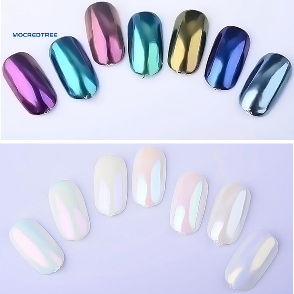 MT♚ 1 Hộp Bột Kim Tuyến Lấp Lánh Trang Trí Móng Tay An Toàn