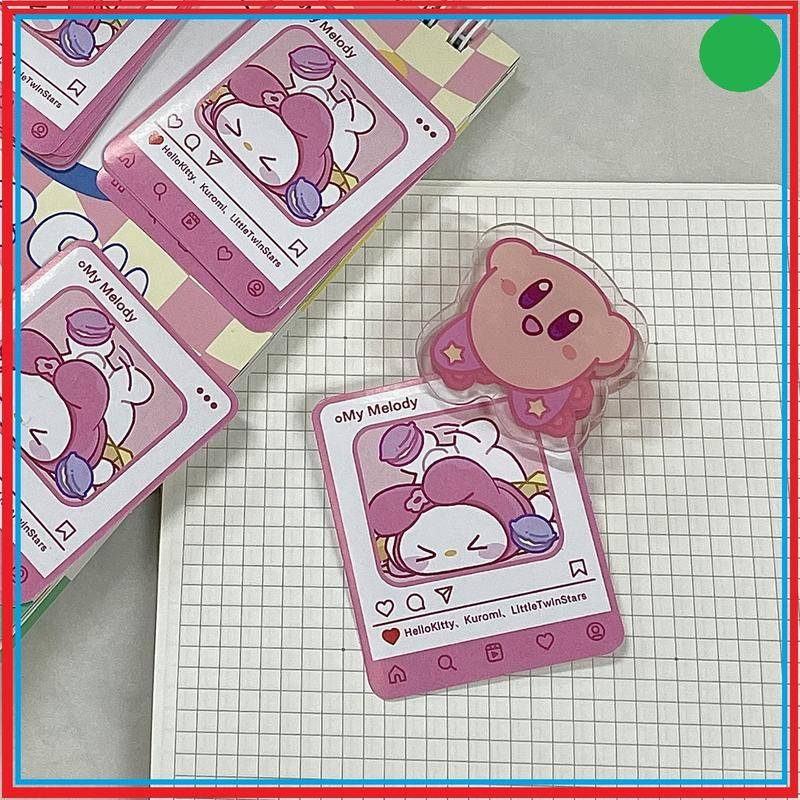 Nhãn Dán Sanrio Mymelody Kuromi Cinnamoroll Pochacco 6 Kiểu Trang Trí Gói Quà