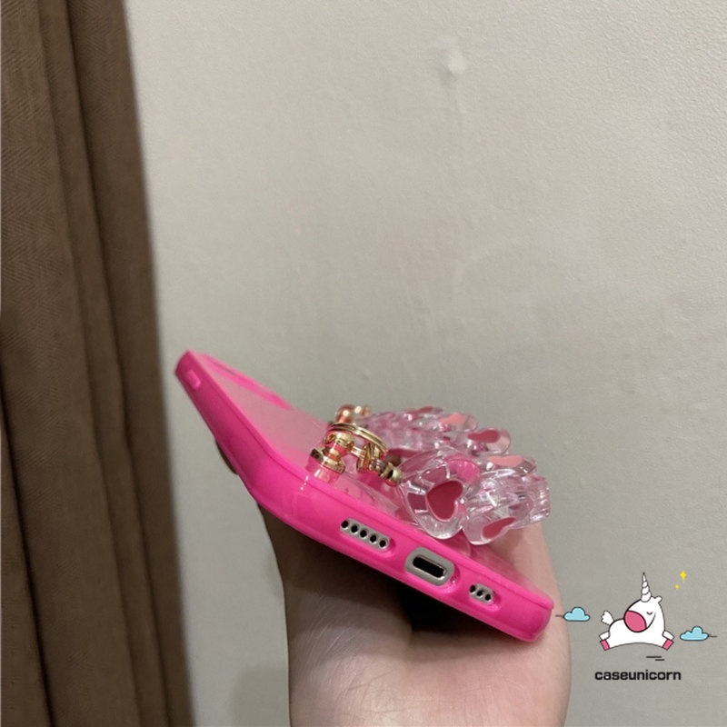 Ốp Điện Thoại Tpu Silicon Mềm Bóng Có Dây Vòng Tay Cho IPhone 11 14 13 12 Pro Max 7plus XR 7 8 Plus X XS Max SE 2020