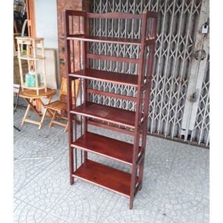 Kệ sách gỗ 5 tầng 100cm
