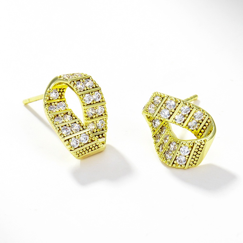 Bông Tai Mạ Bạc 925 Thiết Kế Đơn Giản Thời Trang