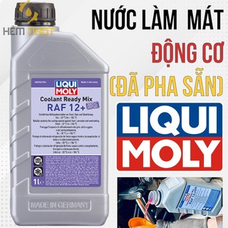Nước làm mát liqui moly coolant ready mix raf 12 plus pha sẵn 6924
