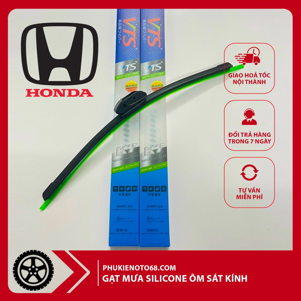 Gạt mưa xe hơi - Gạt mưa oto cao cấp Honda ACCORD, CITY, CIVIC, CR-V, HRV, JAZZ, ODYSSEY, BRIO,...