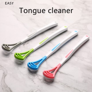 Ea dụng cụ cạo lưỡi chăm sóc làm sạch bằng tay đánh r