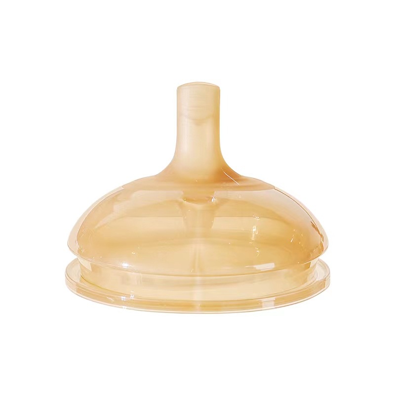 Bình Sữa Bằng Silicone Có Tay Cầm Cho Bé Sơ Sinh Từ 0 Đến 6 Tháng Tuổi