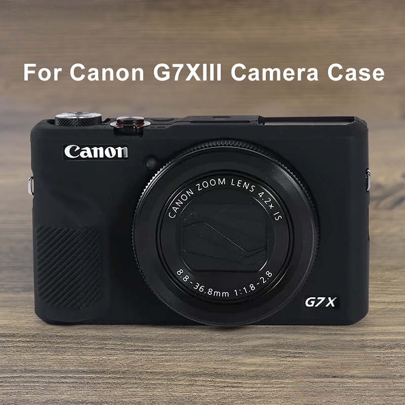 Vỏ Silicon Mềm Bảo Vệ Thân Máy Ảnh Canon G7XIII G7X mark III G7X3