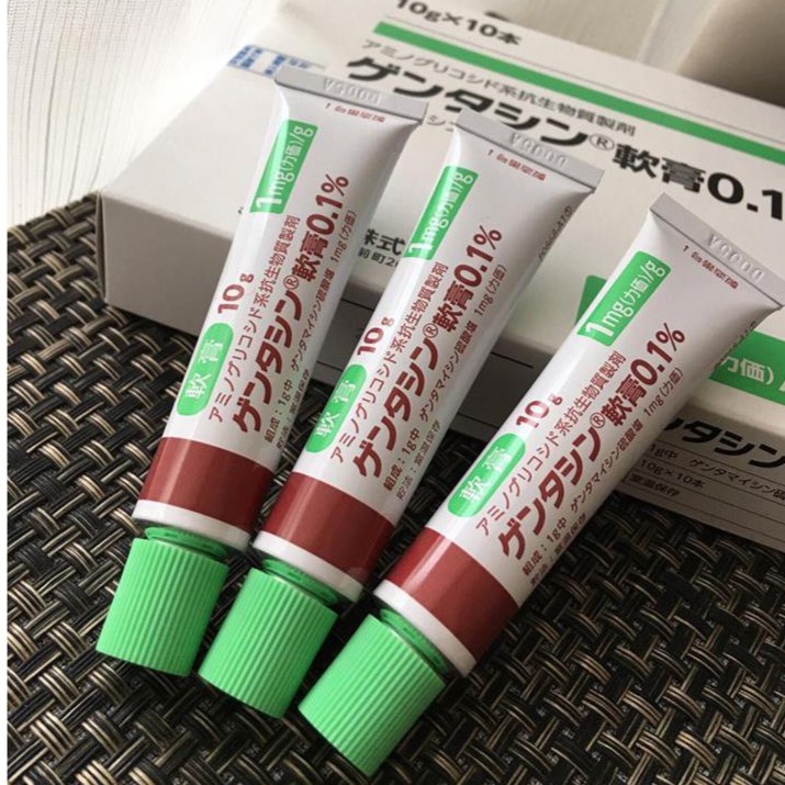 Kem bôi sẹo Gentacin 10g Nhật Bản