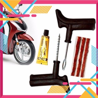 Bộ dụng cụ vá xe không ruột
