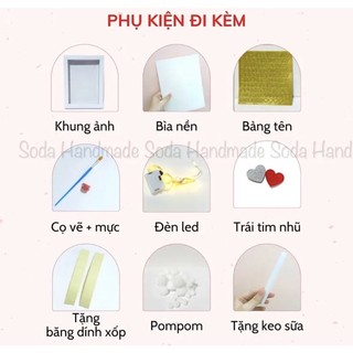khung tình yêu valentine