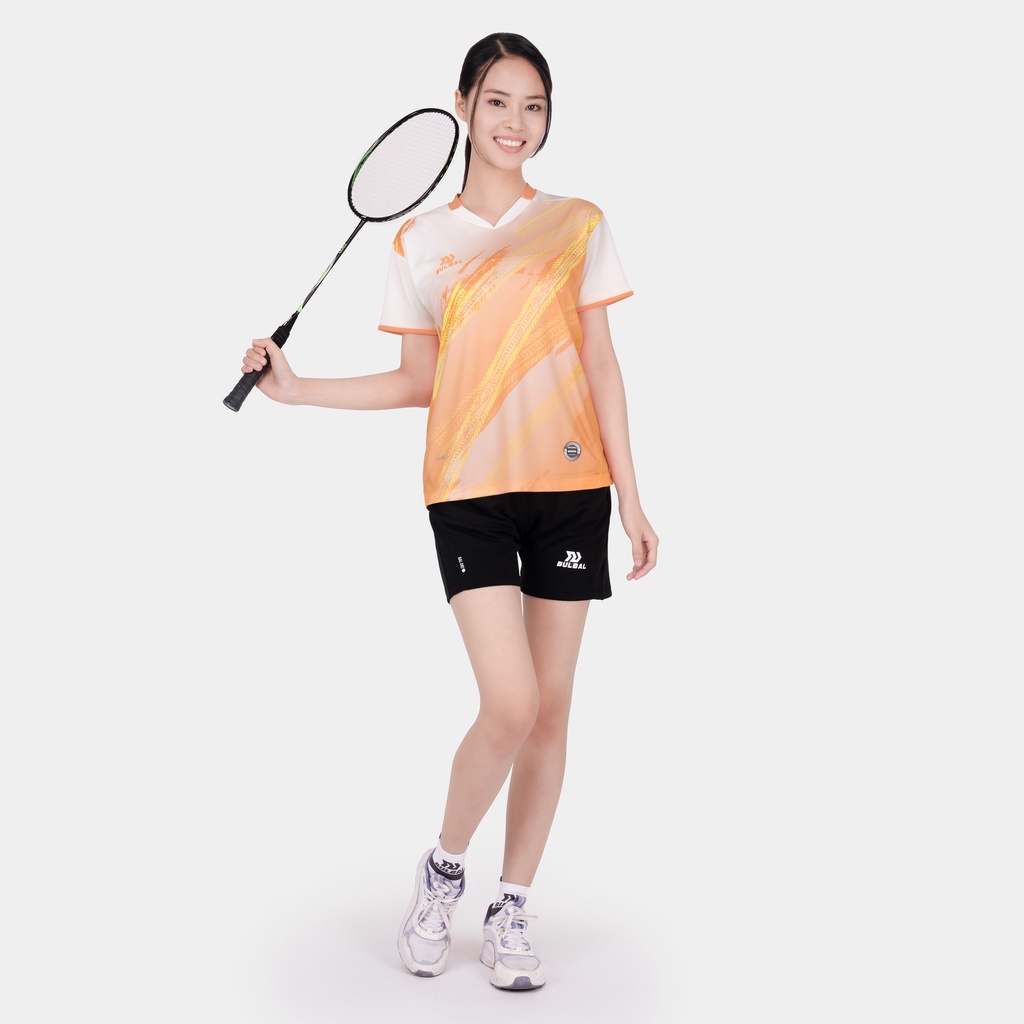 Áo Cầu Lông Nữ Bulbal Badminton SS23 BAT1013 Cao Cấp, Chất Vải Bul-Wave, Dùng Trong Tập Luyện Và Thi Đấu Cầu Lông