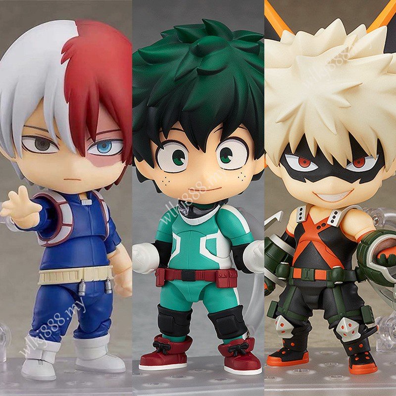 Nendoroid Mô Hình Nhân Vật Bakugou 705 Izuku 686 Todoroki 1112 Chân Thật