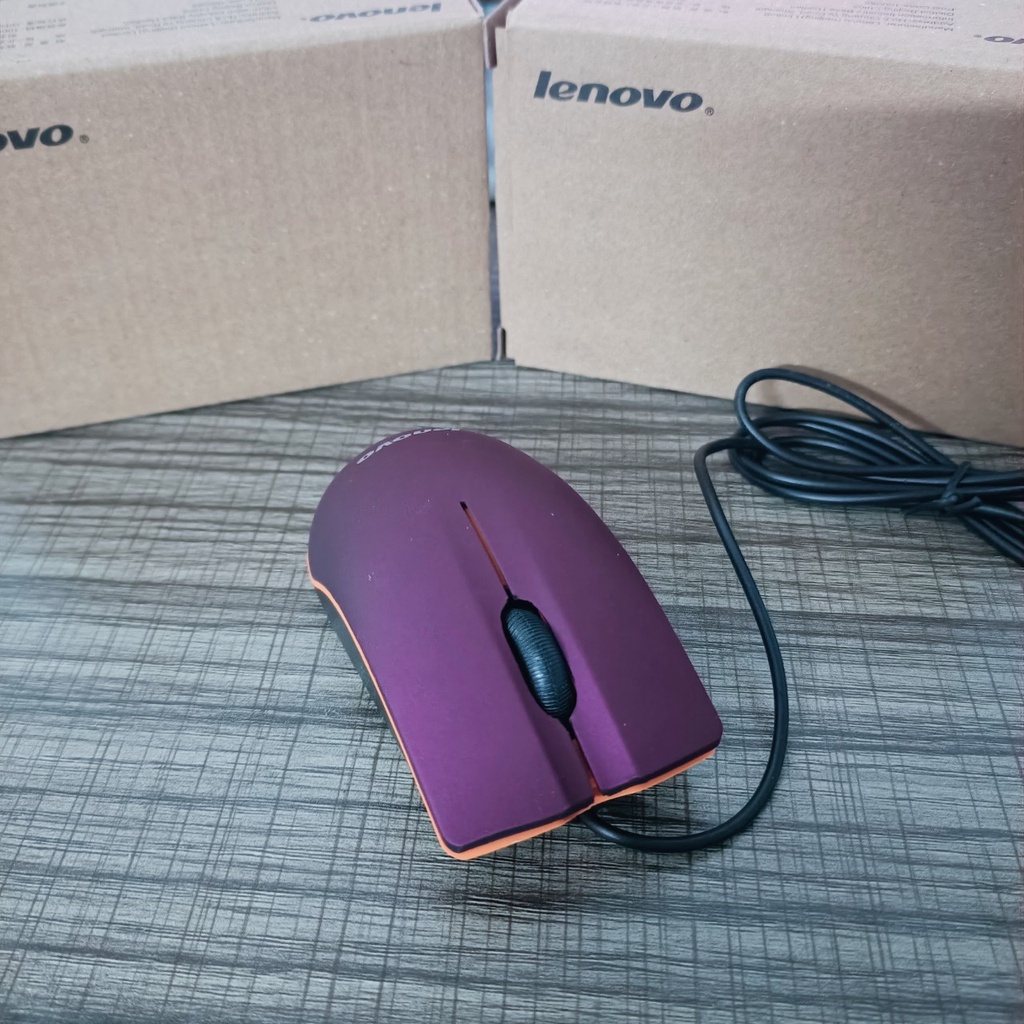 Chuột quang máy tính Lenovo Model M20, dây cắm USB - Dùng cho tất cả các loại máy tính