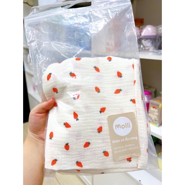 Khăn tắm đa năng vải xô cao cấp Baby Bee và Molli - 𝐁𝐞𝐞𝐡𝐨𝐮𝐬𝐞