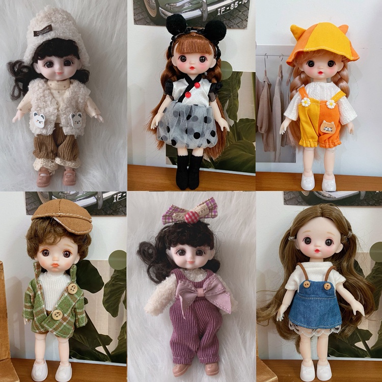 Bộ Quần Áo Búp Bê YMY ob11 Tỉ Lệ 1 / 8BJD Nendoroid GSC obitsu11 1 / 12 BJD BODY9