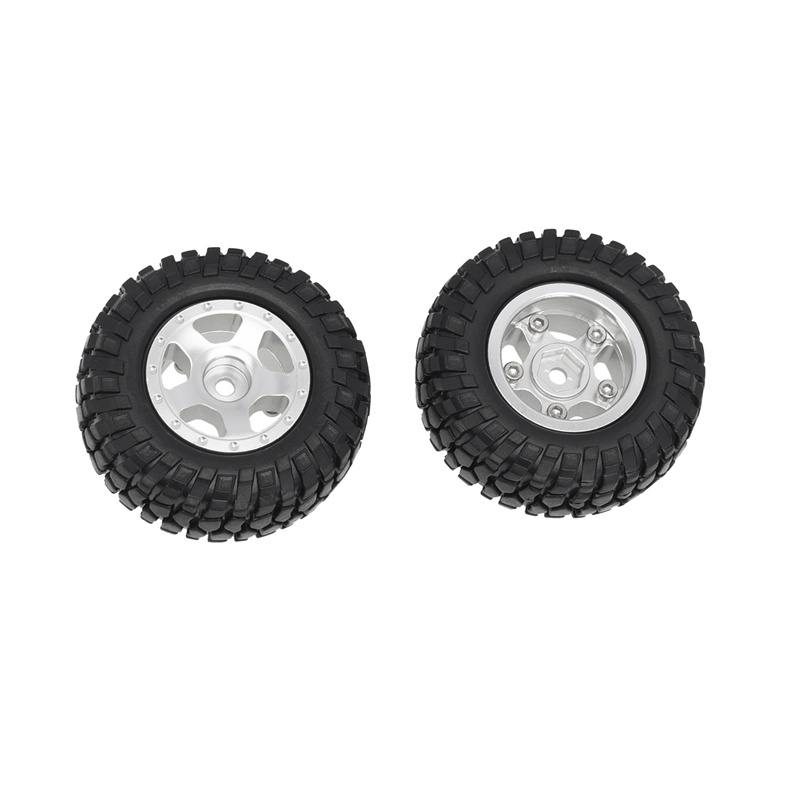 Set 4 Vỏ Bánh Xe Thay Thế Cho Xe Điều Khiển SCX24 Jeep Gladiator 1 / 24Th 4WD