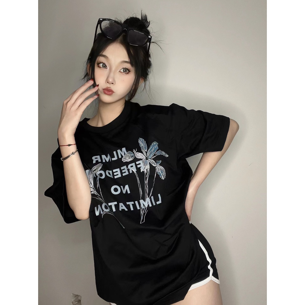 NRVP Áo Thun 100% Cotton Tay NgắN Plus Size 5XL