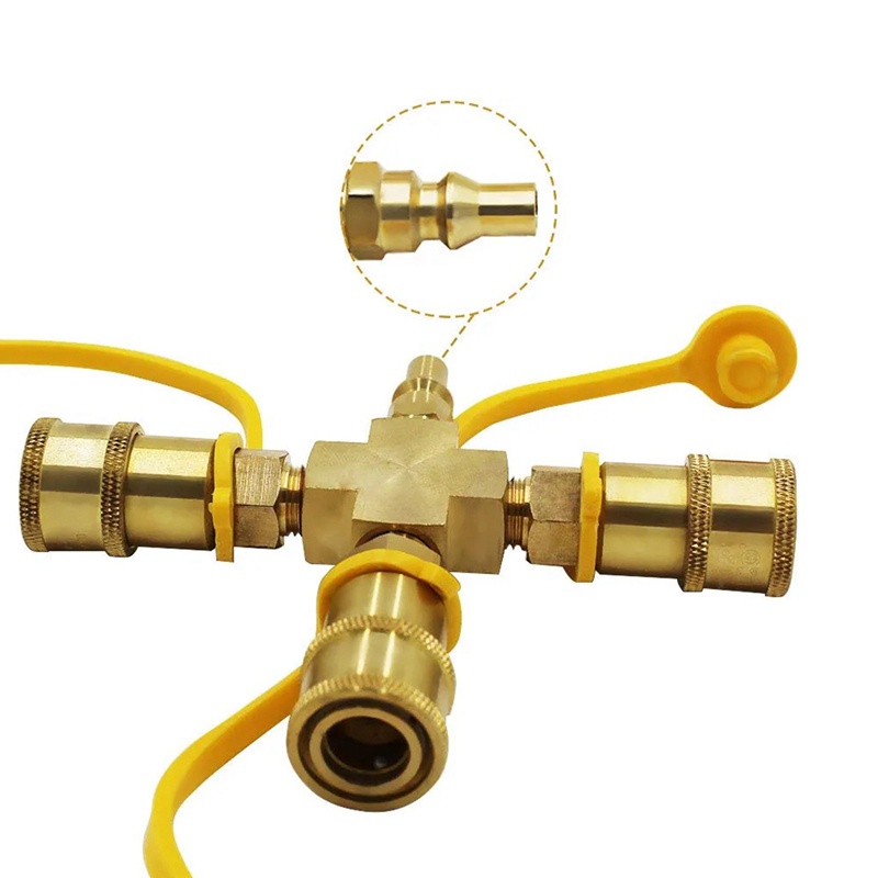 Phích Cắm Chia 3 Chiều 1 / 4Inch 250 Loại Tiện Dụng Dành Cho Vỉ Nướng Rv 'S