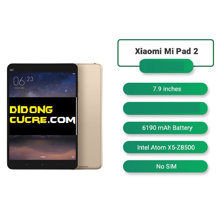 (Tặng Bao Da - WINDOWS) Máy tính bảng Xi ao mi Mi Pad 2 - 100% Tiếng Việt | BigBuy360 - bigbuy360.vn