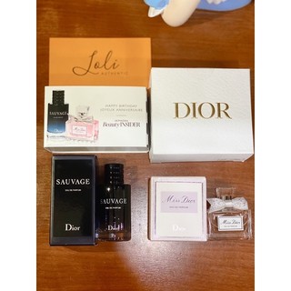 Set nước hoa Dior mini ( Dior Sauvage 10ml + Miss Dior 5ml)