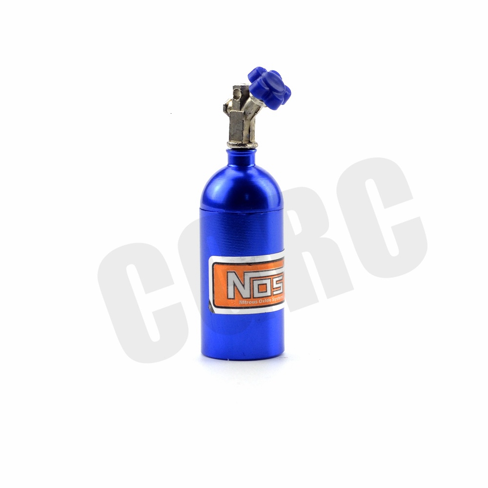 Bộ Phận Mô Phỏng Chai Nitrogen Bằng Kim Loại Cho Xe Điều Khiển 1 / 10 Crawler Car Traxxas TRX4 Defender Bronco RC4WD D90 D110 Axial Scx10 90046