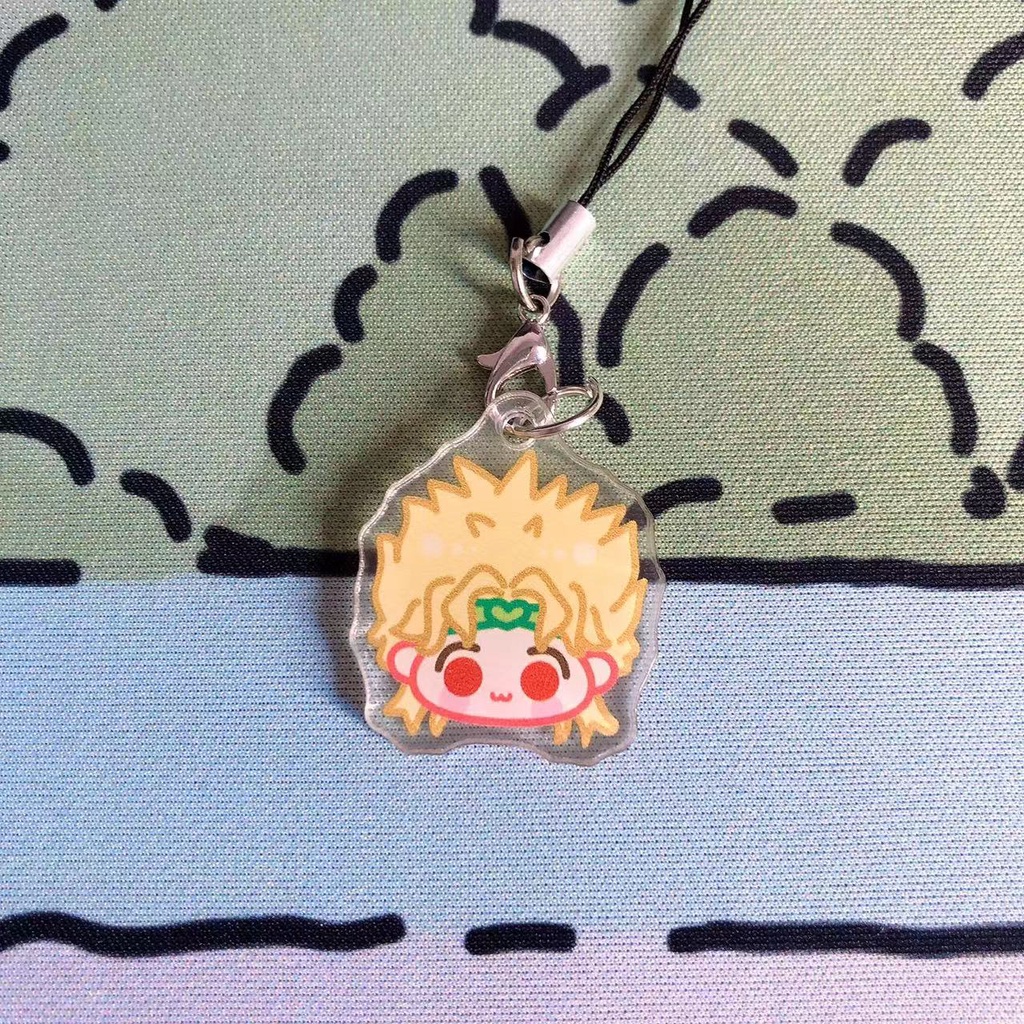 Mặt Dây Chuyền Bằng Acrylic Hình Nhân Vật Anime Jojo 'S Bizarre Adventure