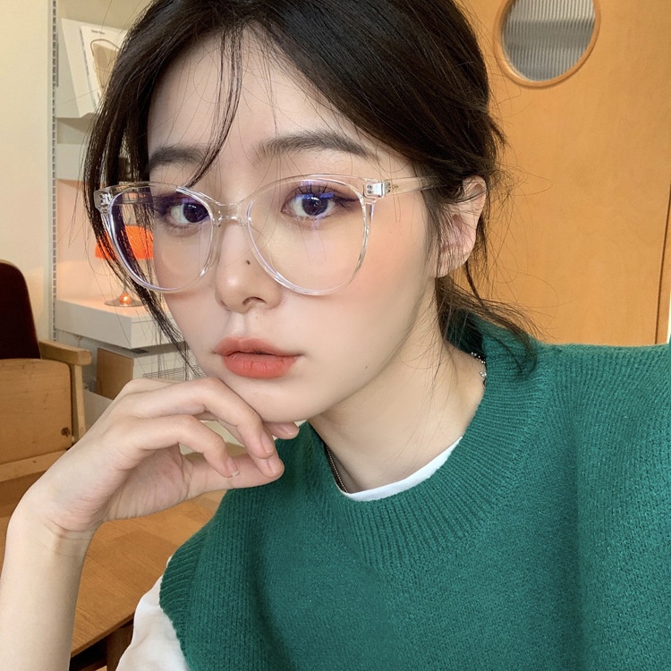 Kính Mát Gọng Nhỏ Trong Suốt Phong Cách Hàn Quốc Thời Trang Cho Nữ