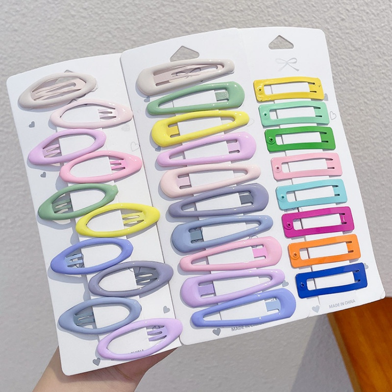 10 mảnh đầy màu sắc dễ thương trẻ em bangs kẹp tóc cô gái bb kẹp tóc