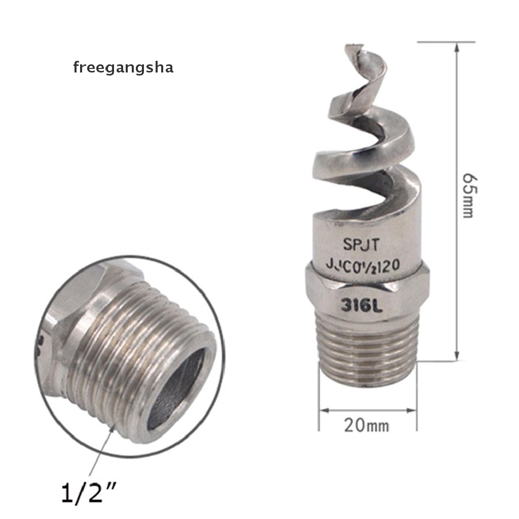Đầu Vòi Phun Sương Bằng Thép Không Gỉ 1 / 2 "1"