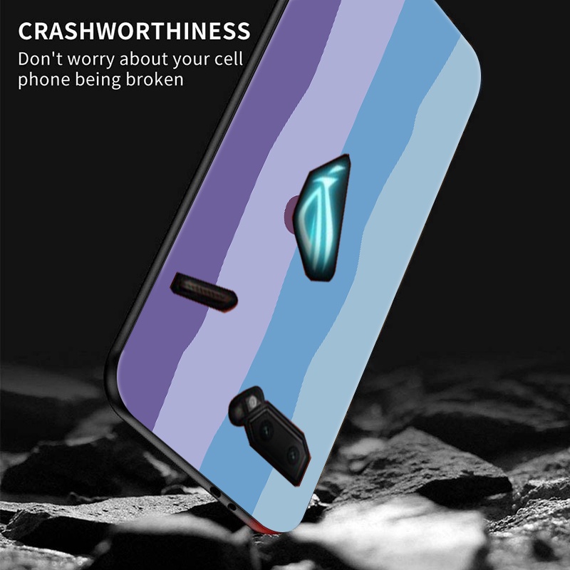 Ôp Điện Thoại asus rog phone 2 zs660kl phone 2 Ốp Lưng tpu silicone In Hình Sáng Tạo