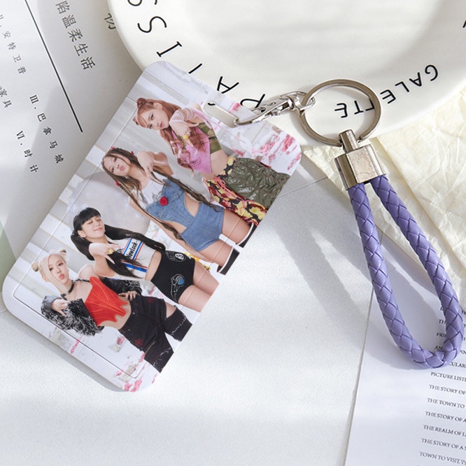 Ví Đựng Thẻ ID / Bưu Thiếp In Hình Nhóm Nhạc Blackpink