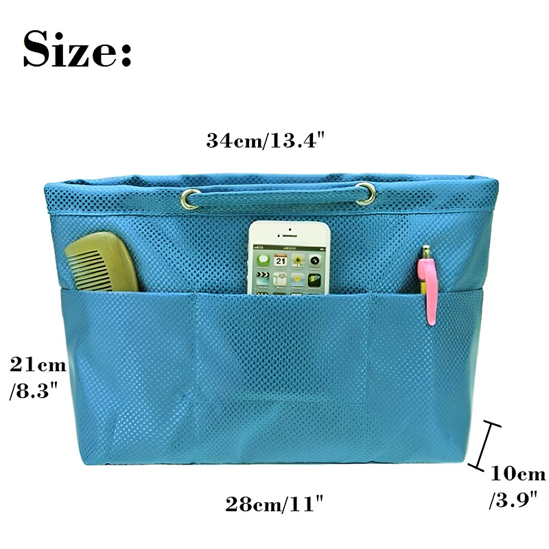 Evertoner Túi Xách Đựng Đồ Vệ Sinh Kèm 4 Ngăn Bên Trong Tiện Dụng