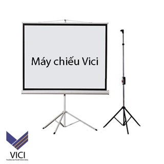 Màn Chiếu 3 Chân Di Động Có Kích Thước Từ 70 inch - 136 inch (1m25 - 2m44). Màn Chiếu Chắc Chắn, Vải Màn Sáng Đẹp
