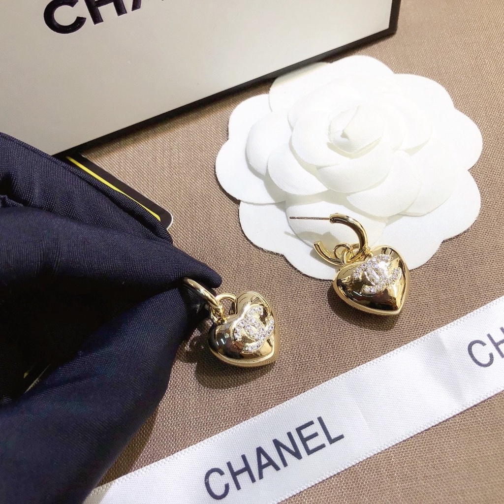 Bông Tai Bằng Thép Titan Hình Chữ Thời Trang Cho Nữ