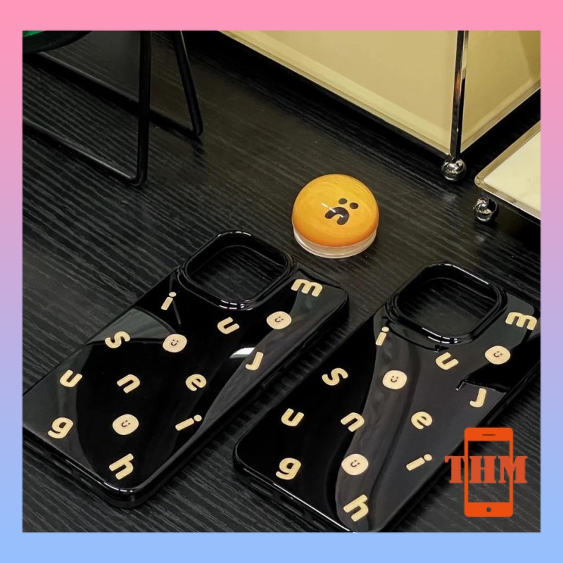 Ốp lưng phone Khuôn mặt tươi cười Mềm Chống Sốc Cho Iphone 6 / 6S / 6splus / se / 7 / 7plus / 8 / 8plus / X / xs / xsmax / 11 / 12 / 13 / 14 / Plus / pro / pro max-504