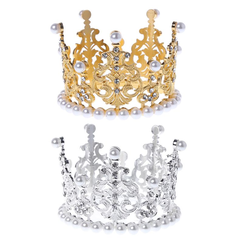 Băng Đô Hình Vương Miện Lấp Lánh Dễ Thương Cho Bé Gái