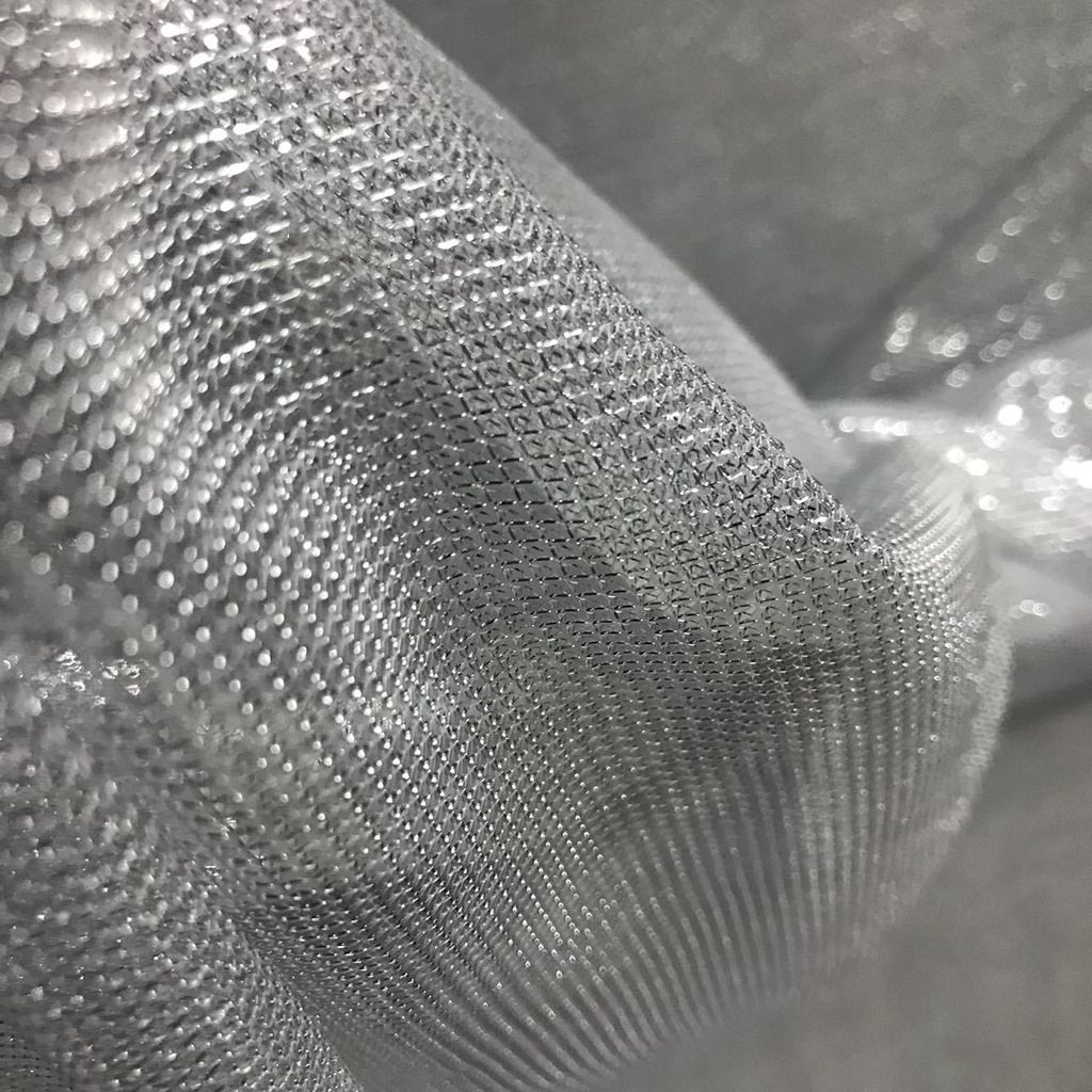 Vải Lưới Lấp Lánh Hình Viên Kim Cương 0.5m * 1.5m Dùng Để Thiết Kế Quần Áo DIY