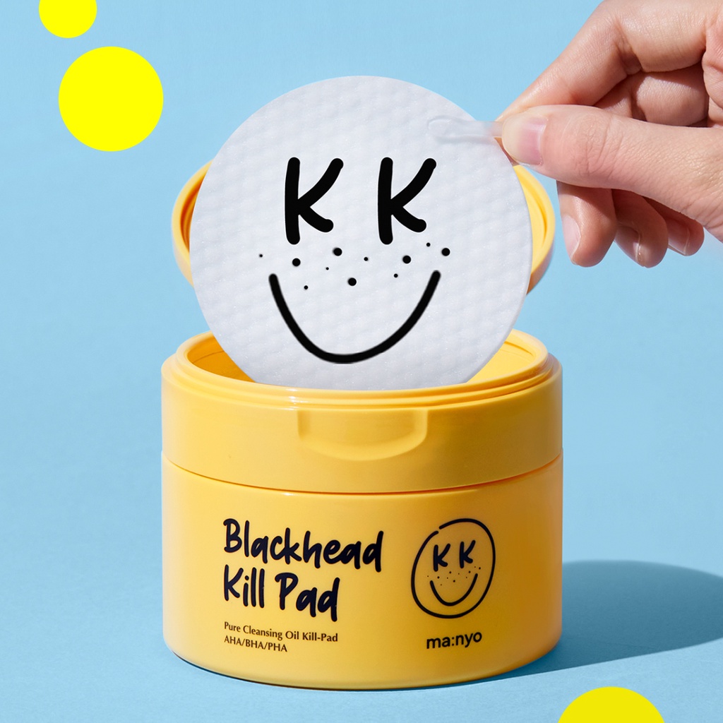 Manyo Blackhead Pure Cleansing Oil Kill Pad 50 Sheets