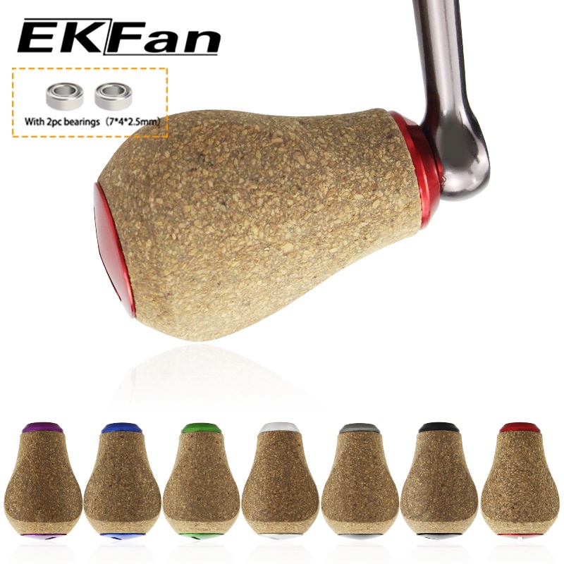 Tay Cầm Guồng Quay Dây Câu Cá Bằng Cao Su Và Cao Su Mềm Với Tay Cầm Bằng Gỗ Cho ABU Daiwa Shimano DIY