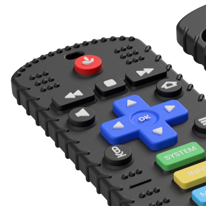 Đồ Chơi Ngậm Nướu Bằng Silicone Nhiều Màu Sắc Điều Khiển Từ Xa Dành Cho Trẻ Em