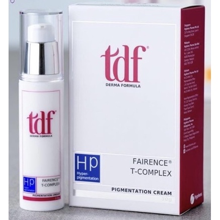 Mẫu mới Fairence T- Complex  Kem làm giảm Nám Da, Tàn Nhang, Đốm Nâu, Giúp Sáng Da Tdf Fairence chính hãng