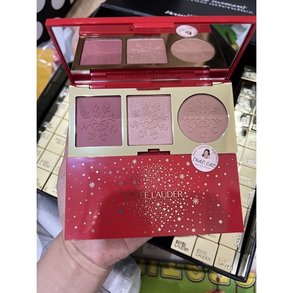 Bảng phấn má + Bronzer Estee Lauder
