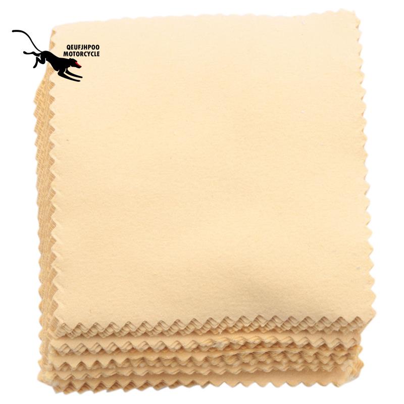 Bộ 50 Khăn Lau Trang Sức Màu Vàng / Bạc / Bạch Kim Kích Thước 8X8cm