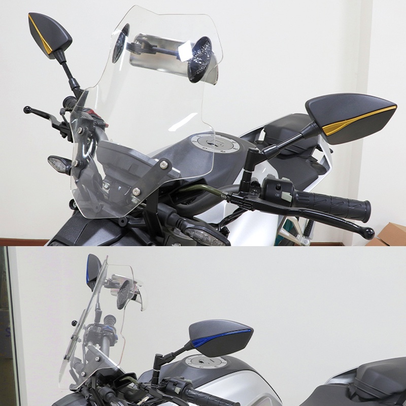 Gương Chiếu Hậu Chuyên Dụng Cho Xe Mô Tô YAMAHA MT01 MT03 MT15 MT25 MT07 MT09 MT10 MT 01 03 07 09 10 15