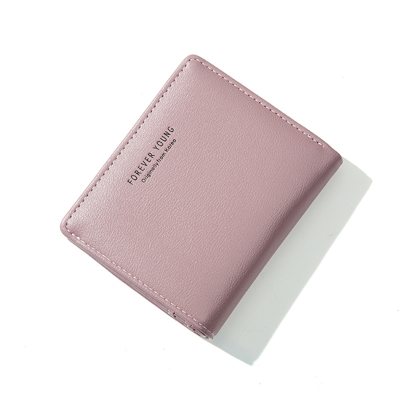 IELGY Ví Đựng Thẻ Nhiều Ngăn Đơn Giản Phong Cách Hàn Quốc Cho Nữ