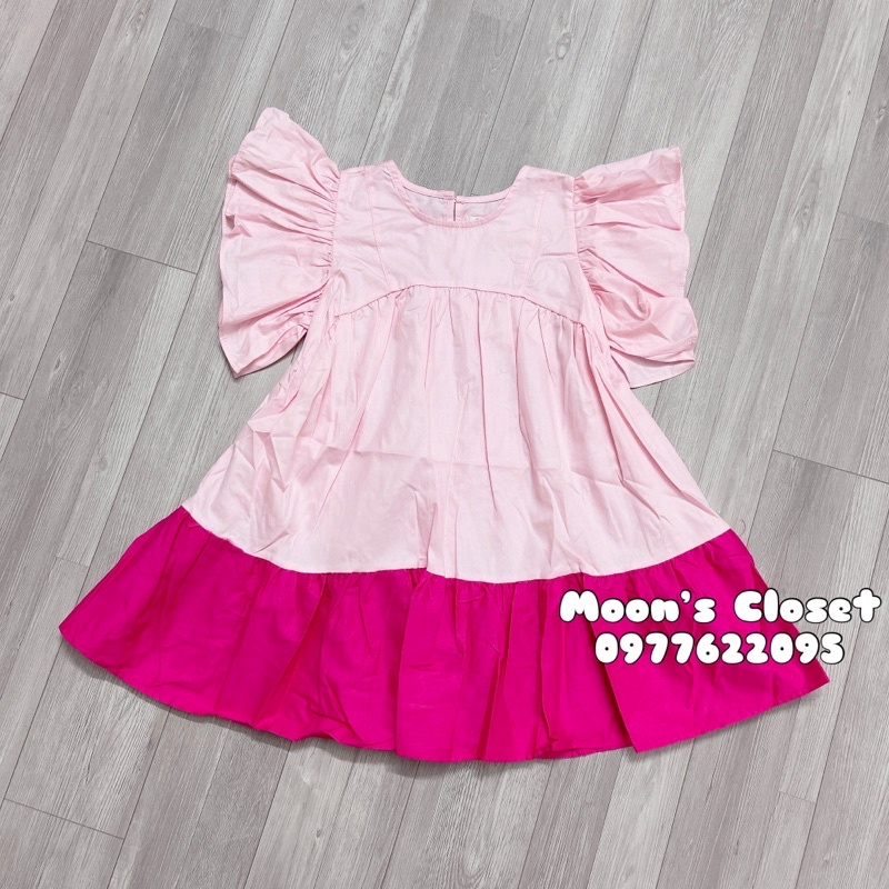 Váy phối màu Curly Brown size 90-160