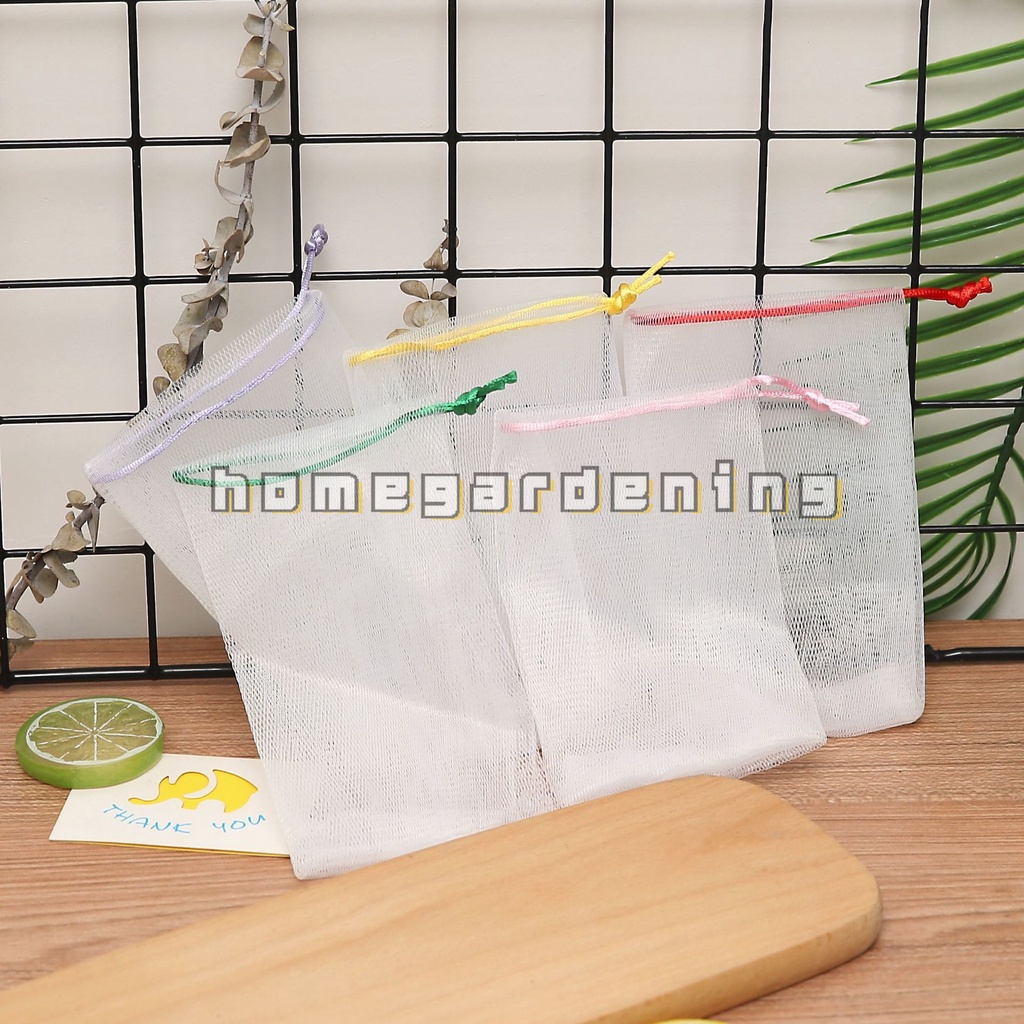 Set 10 Túi Lưới Rút Đựng Xà Phòng Tiện Lợi