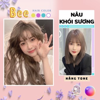 Thuốc nhuộm tóc màu NÂU KHÓI SƯƠNG MÙ | Bee haircolor, Beehaircolor