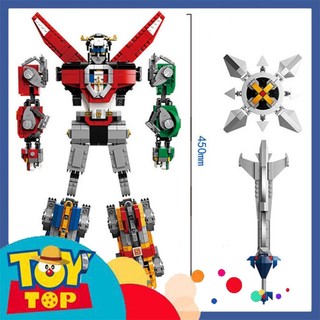 Đồ chơi lắp ráp robot Voltron ghép dũng sĩ Hesman rô bốt xếp hình King 83034 / Lpin 16057 / Leji 18008