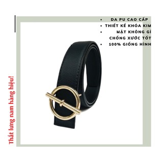[Giá Cực Tốt ] Thắt Lưng Nam Thời Trang Cao Cấp, Dây Nịt Nam Đẹp (Dây Đen)